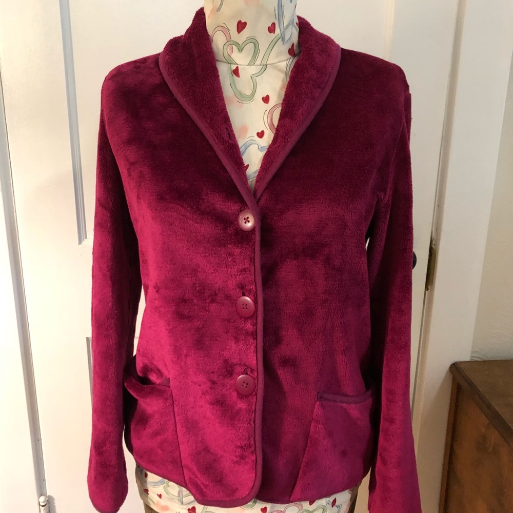 Schiesser • Raspberry Plush Pajamas - Picture 2 of 7